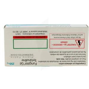 Fungster 250 Mg, Comprimé Sécable