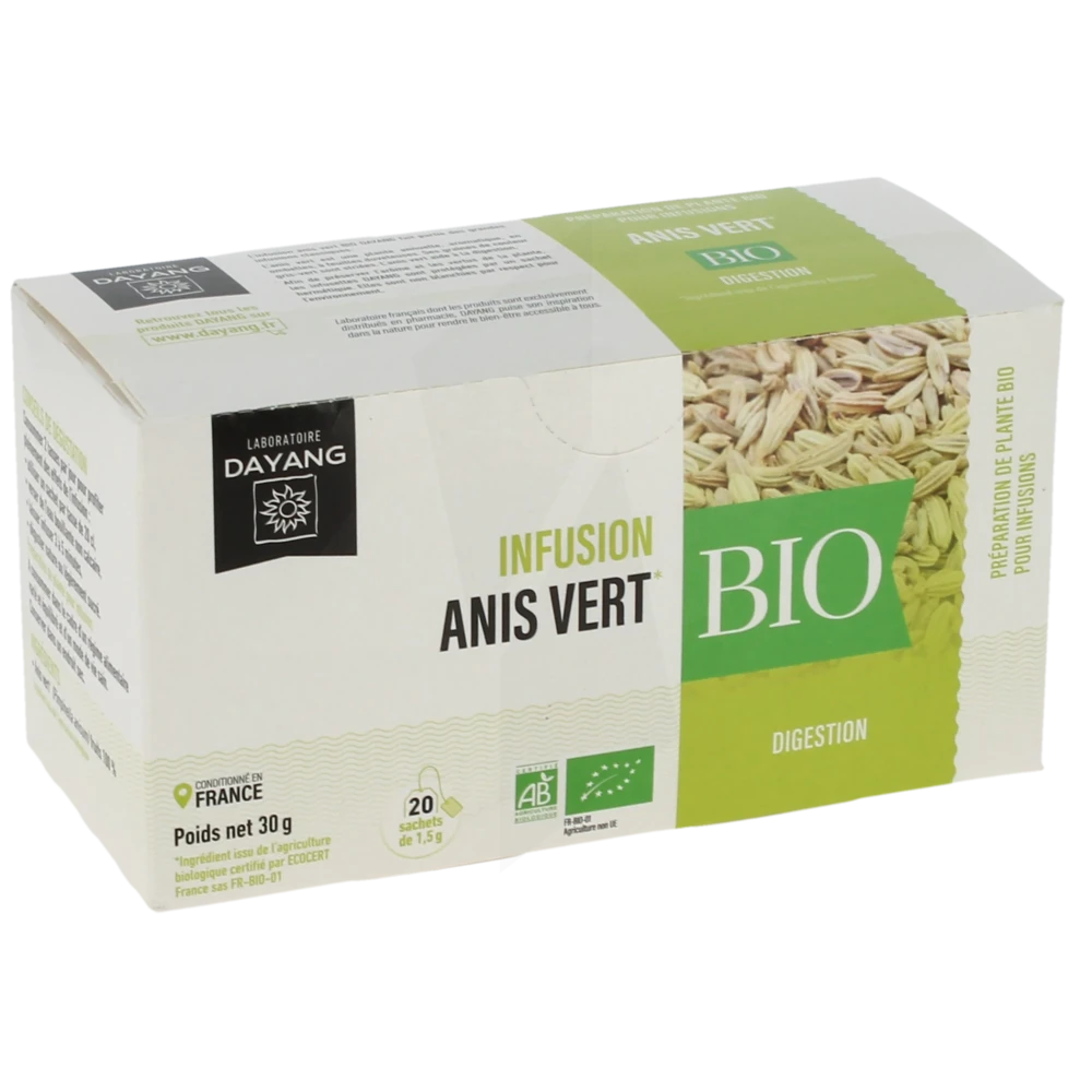 Dayang Anis Vert Bio 20 Infusettes