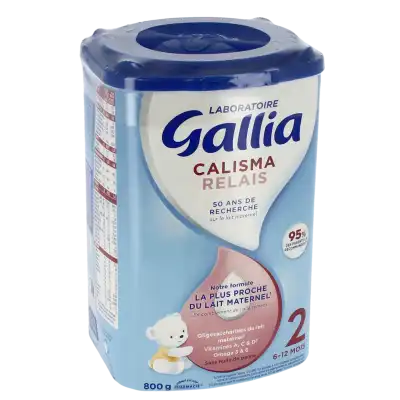 GALLIA CALISMA RELAIS 2 Lait en poudre B/800g