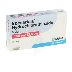 Irbesartan/hydrochlorothiazide Viatris 150 Mg/12,5 Mg, Comprimé