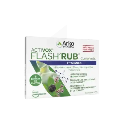 Activox Flash'rub 1er Signes Cpr B/15 à Bayeux