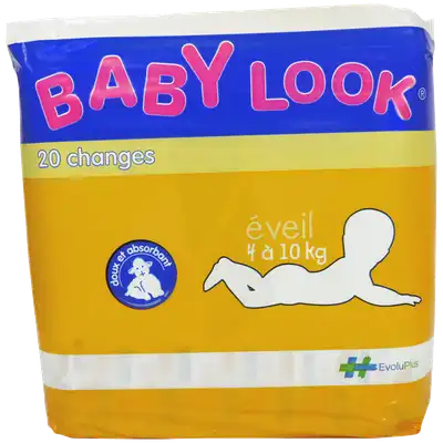 Baby Look Change élastique 4-10 kg Sachet/20