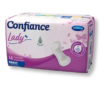 Confiance Lady Protection Anatomique Incontinence 4.5 Gouttes Sachet/14 à PINS-JUSTARET