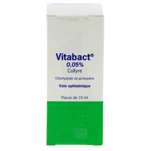 Vitabact 0,05 Pour Cent, Collyre