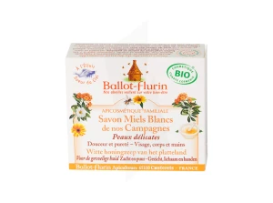 Ballot-flurin Savon Miels Blancs De Nos Campagnes B/100g