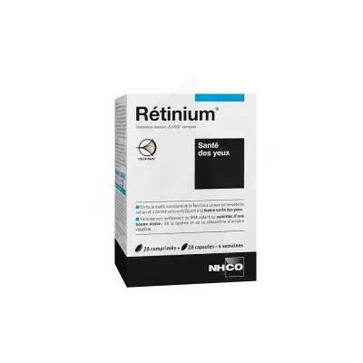 Nhco Nutrition Rétinium Comprimés + Capsules Boîte De 28 + 28 à Lons