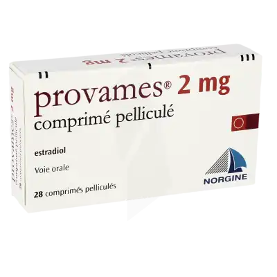 PROVAMES 2 mg, comprimé pelliculé