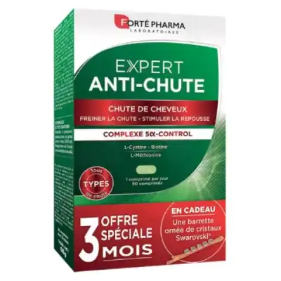 Forte Pharma Expert Anti-chute Comprimés 3b/30 + Barrette Swarovski à Noisy-le-Sec