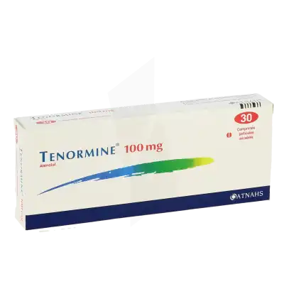 Tenormine 100 Mg, Comprimé Pelliculé Sécable à Ris-Orangis