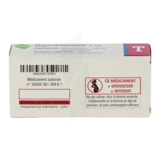 Thiocolchicoside Cristers 4 Mg, Comprimé