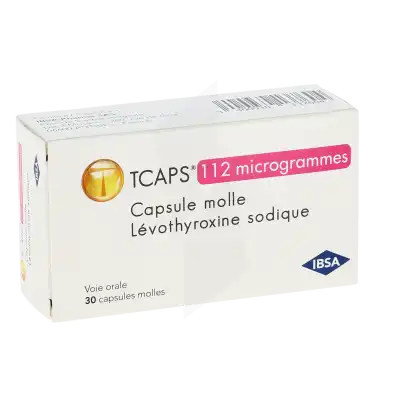TCAPS 112 microgrammes capsule molle