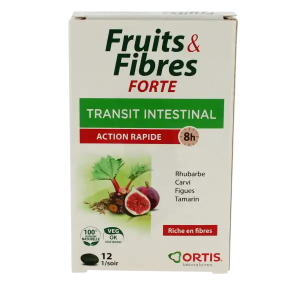Ortis Fruits & Fibres Forte Comprimés B/12