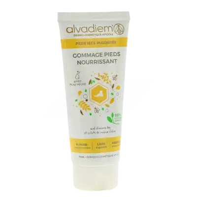Alvadiem Gommage Pieds Nourrissant Tube De 75 Ml à Clamart