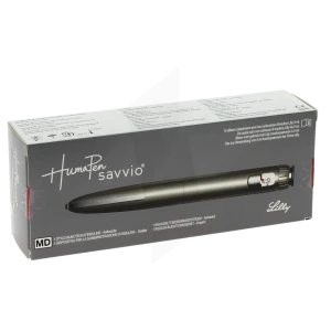 Humapen Savvio Stylo Injecteur Insuline Anthracite