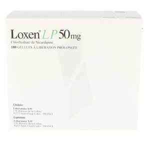 Loxen Lp 50 Mg, Gélule à Libération Prolongée