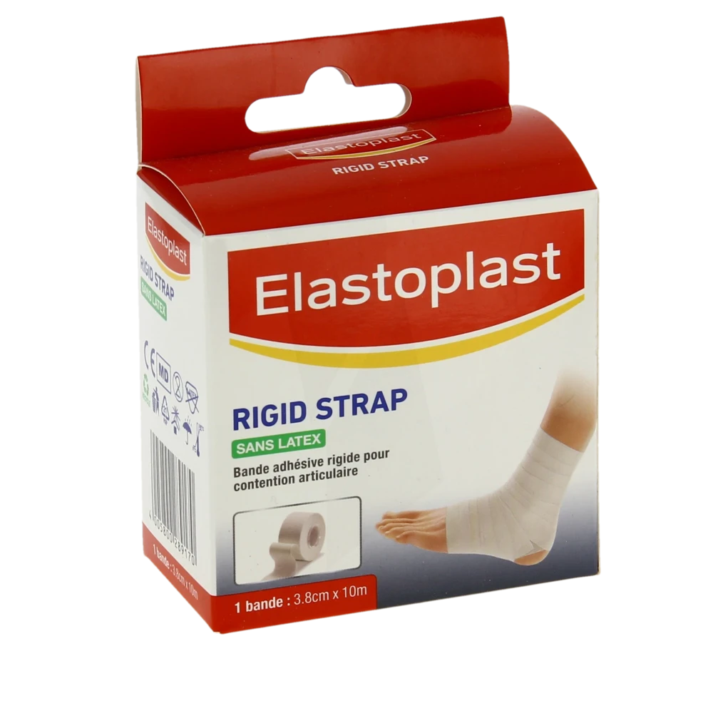 Elastoplast Rigid Strap Bde Rigide Adhésive 3.8x10cm