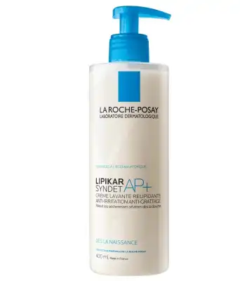 La Roche Posay Lipikar Syndet Ap + Crème Lavante Relipidante Flacon Pompe De 400 Ml à Casteljaloux