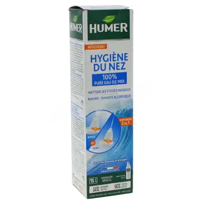 Humer Hygiène Du Nez Spray Nasal 100% Eau De Mer Spray De 150 Ml à FRENEUSE
