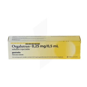 Orgalutran 0,25 Mg/0,5 Ml, Solution Injectable