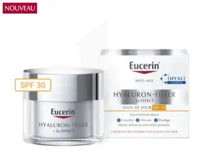 Eucerin Hyaluron-filler + 3x Effect Spf30 Crème Soin De Jour Tous Type De Peau Pot/50ml à AMBARÈS-ET-LAGRAVE
