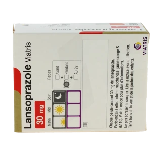 Lansoprazole Viatris 30 Mg, Gélule Gastro-résistante