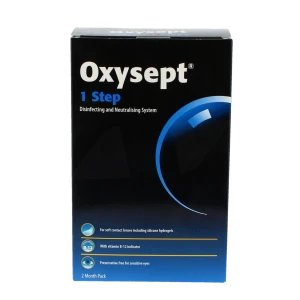 Oxysept 1 Etape Solution, 300 Ml, Pack 2 + 30 Comprimés