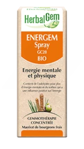 Herbalgem Energem Solution Buvable Bio Spray/15ml