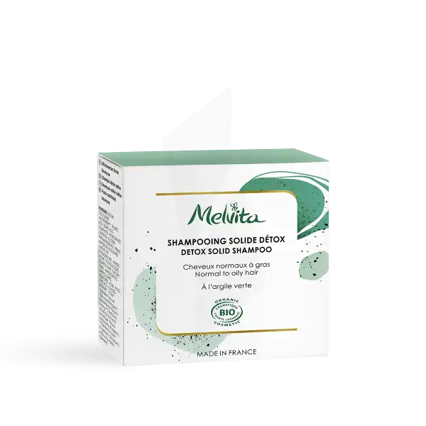 Melvita Shampooing Solide Détox B/55g