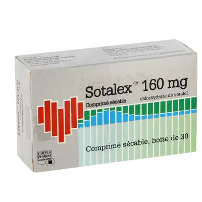 SOTALEX 160 mg, comprimé sécable