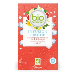 Nutrisante Infusions Bio Tisane Froide Détox 20 Sachets