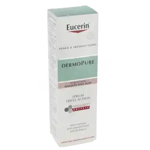 Eucerin Dermopure Sérum Triple Action Fl Pompe/40ml à Puy-en-Velay