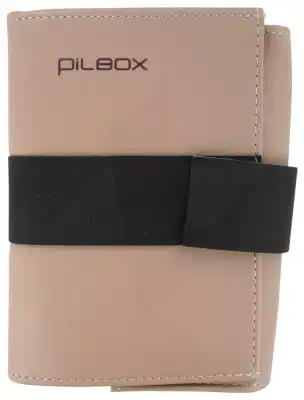 Pilbox Cardio Pilulier Semainier et Modulaire Rose poudré