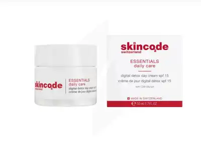 Skincode Digital Detox Day Cream Spf 15 à  NICE