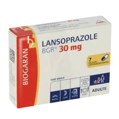 Lansoprazole Bgr 30 Mg, Gélule Gastro-résistante à CANALS