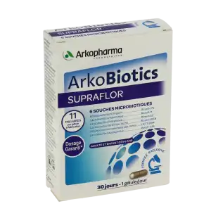 Arkobiotics Supraflor Ferments Lactiques Gélules B/30 à CHAMPAGNOLE
