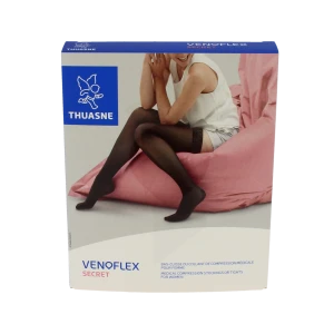 Venoflex Secret 2 Bas Antiglisse Femme Dune T2n