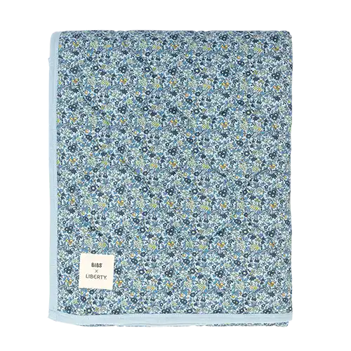 Quilted Blanket Chamomile Lawn Baby Blue