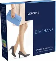 Sigvaris Attrait - 2 Bas Autofix Sensinnov Femme Noir L Large