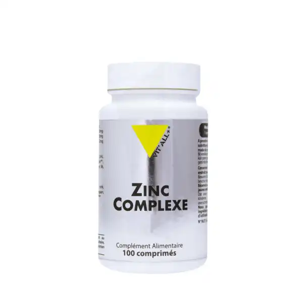 Vitall+ Zinc Complexe Comprimés B/100