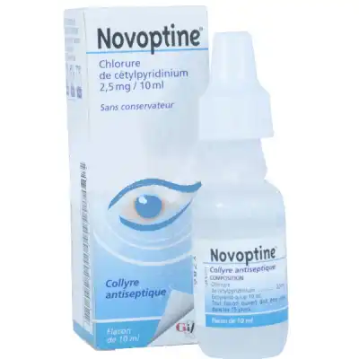 NOVOPTINE 2,5 mg/10 ml, collyre en flacon