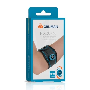 Orliman Fixquick Sangle Anti-épicondylite Noir Taille 2 B/1