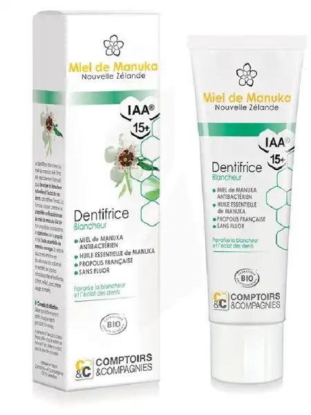 Dentifrice Blancheur Miel De Manuka Iaa15+