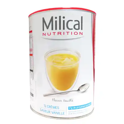 MILICAL GAMME GO Pdr pour crème vanille Shaker/1Sach