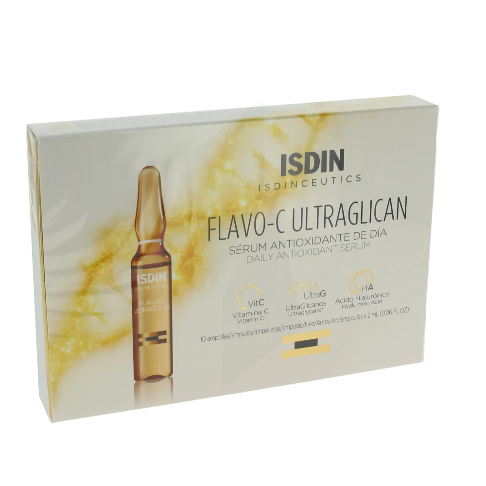 Isdin Flavo C Ultraglican Sérum 10 Ampoules/2ml