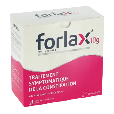 Forlax 10g Poudre Solution Buvable En Sachet 20 Sachets à TOULON