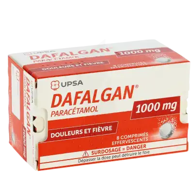 Dafalgan 1000 Mg, Comprimé Effervescent à Libourne