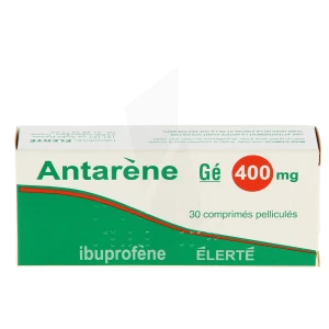 Antarene 400 Mg, Comprimé Pelliculé