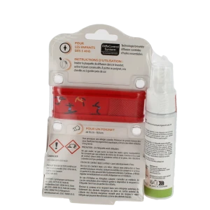 Parakito Bracelet Anti-moustique Junior Sport +spray Offert 30ml