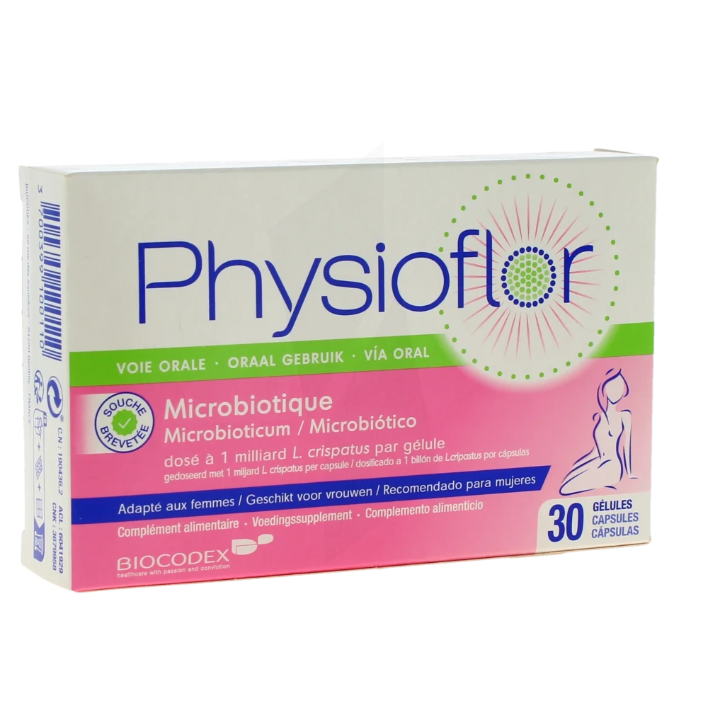 Physioflor Oral Gélule Flore Intime Boîte De 30