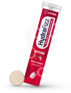 Hydrafizz +fraise Comprimés Effervescents T/16 à Ferney-Voltaire